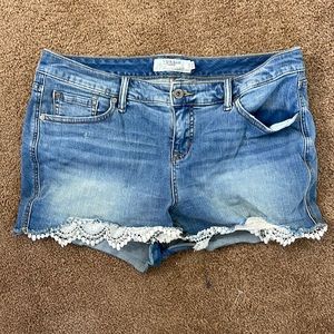 Torrid jean shorts